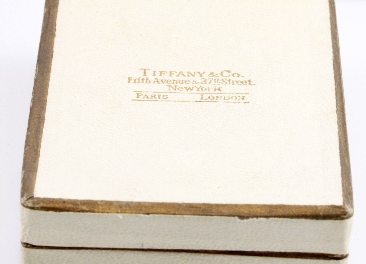 Vintage Tiffany & Co Sterling Metropolitan Service Award With Original Box