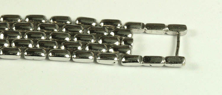 Vintage Omega Ladies Mechanical 18K White Gold Diamond Watch Excellent