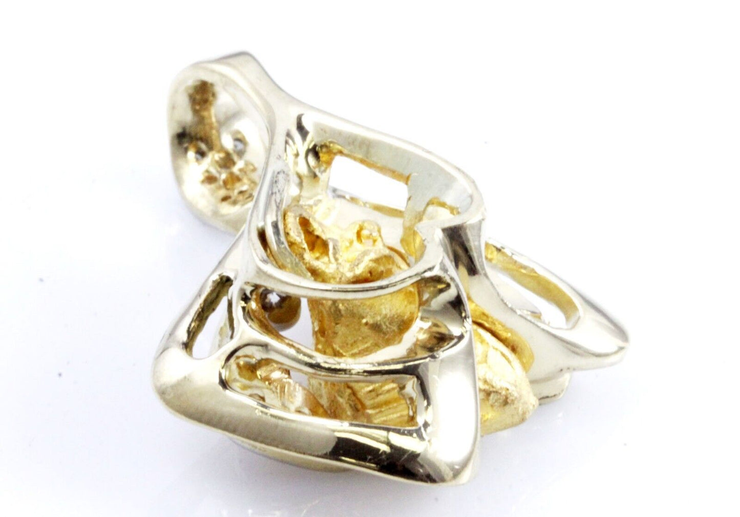 Designer Custom Natural Nugget Diamond 18K Pendant Venezuela Nugget WHOLESALE