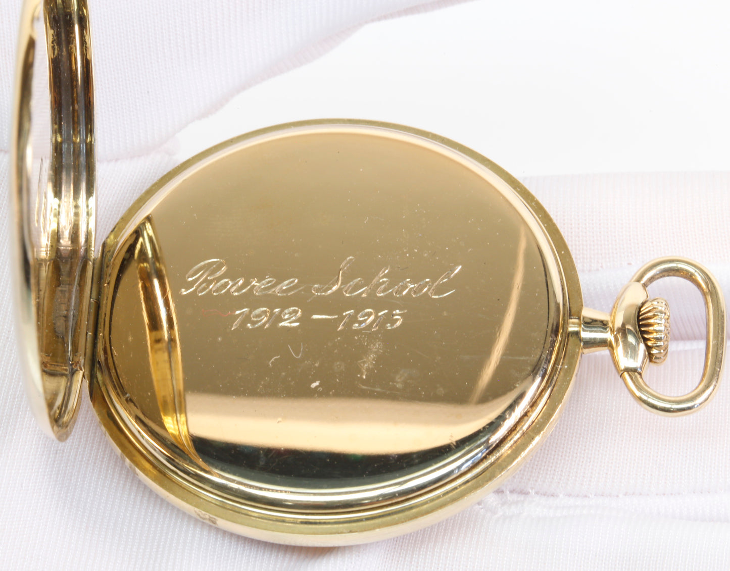 Vintage Tiffany &amp; Co 18K Yellow Gold Pocket Watch #6997