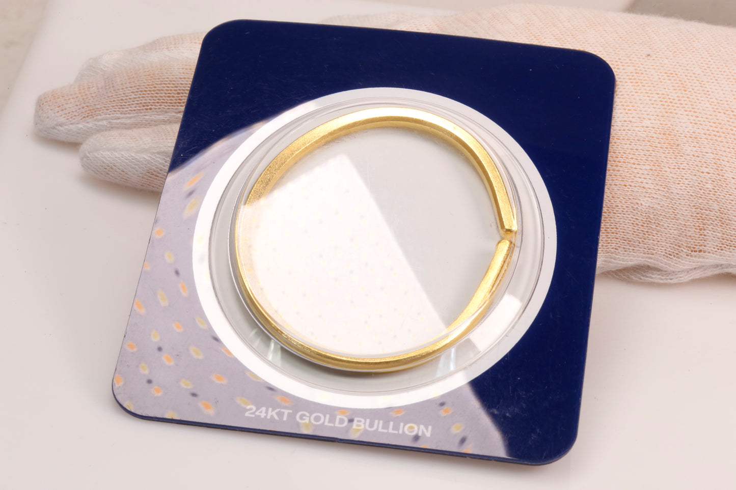 24K Gold Bangle 1 Troy Oz. Sealed in Security Case Re: S6731