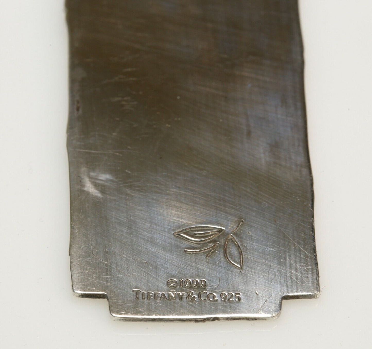 Vintage Tiffany & Co. Sterling Bookmark W Rose Gold Ladybug  61 Grams 6.25” Long